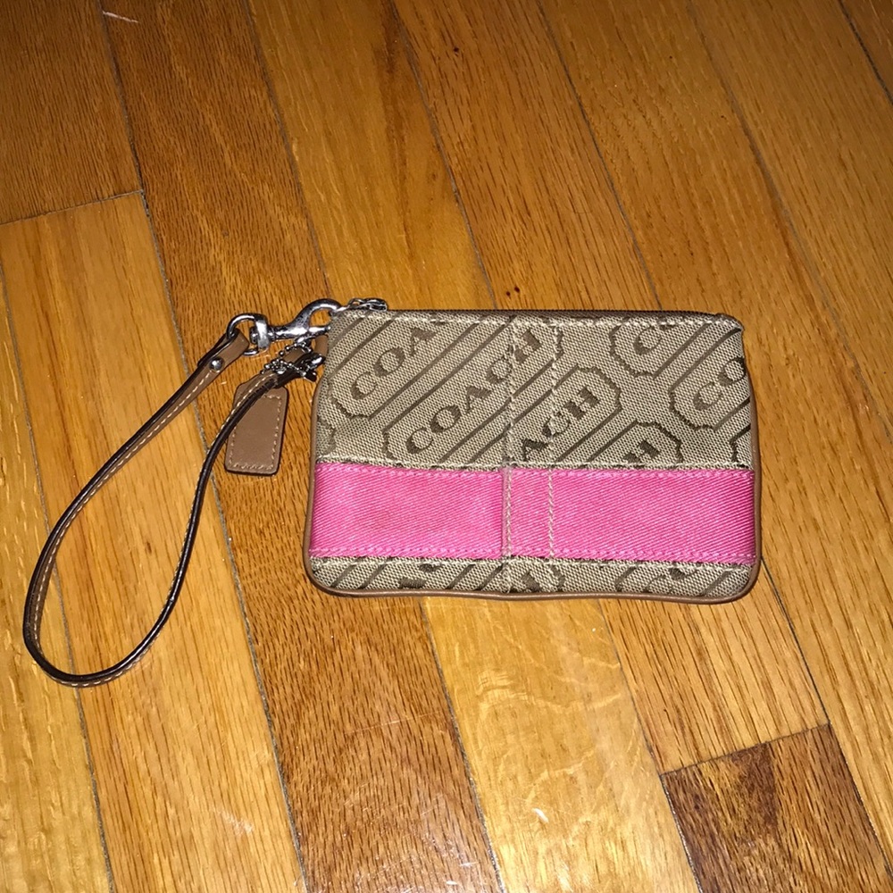 Small coach wristlet!